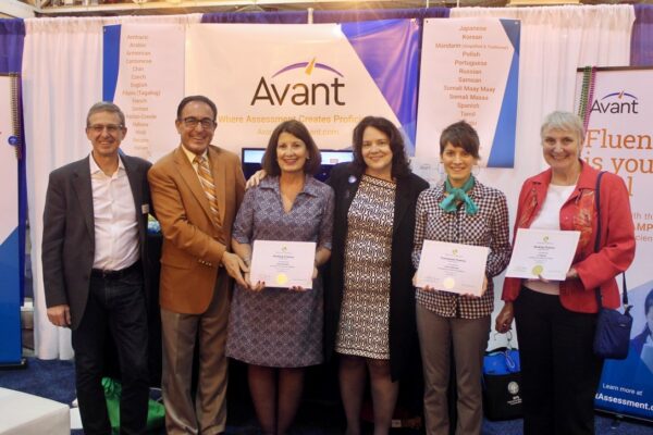 group photo holding Seal of Biliteracy.