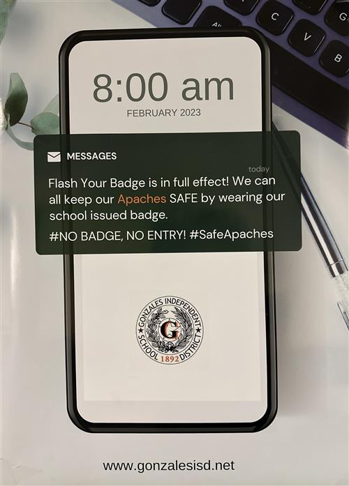 Flash your badge