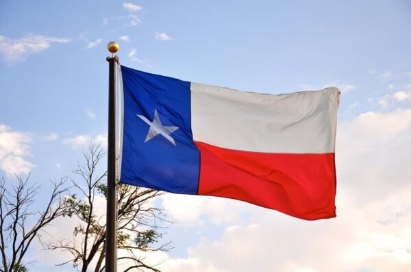 Texas flag.