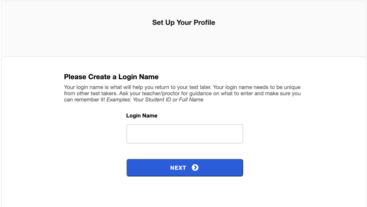 Set Up Your Profile screen.