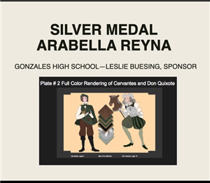 Arabella Reyna UIL Theatrical Design Silver Medalist